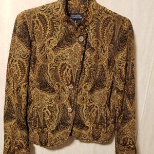 Paisley Blazer by Jones NY Signature | Size 6